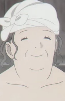 Lady at Hot Spring